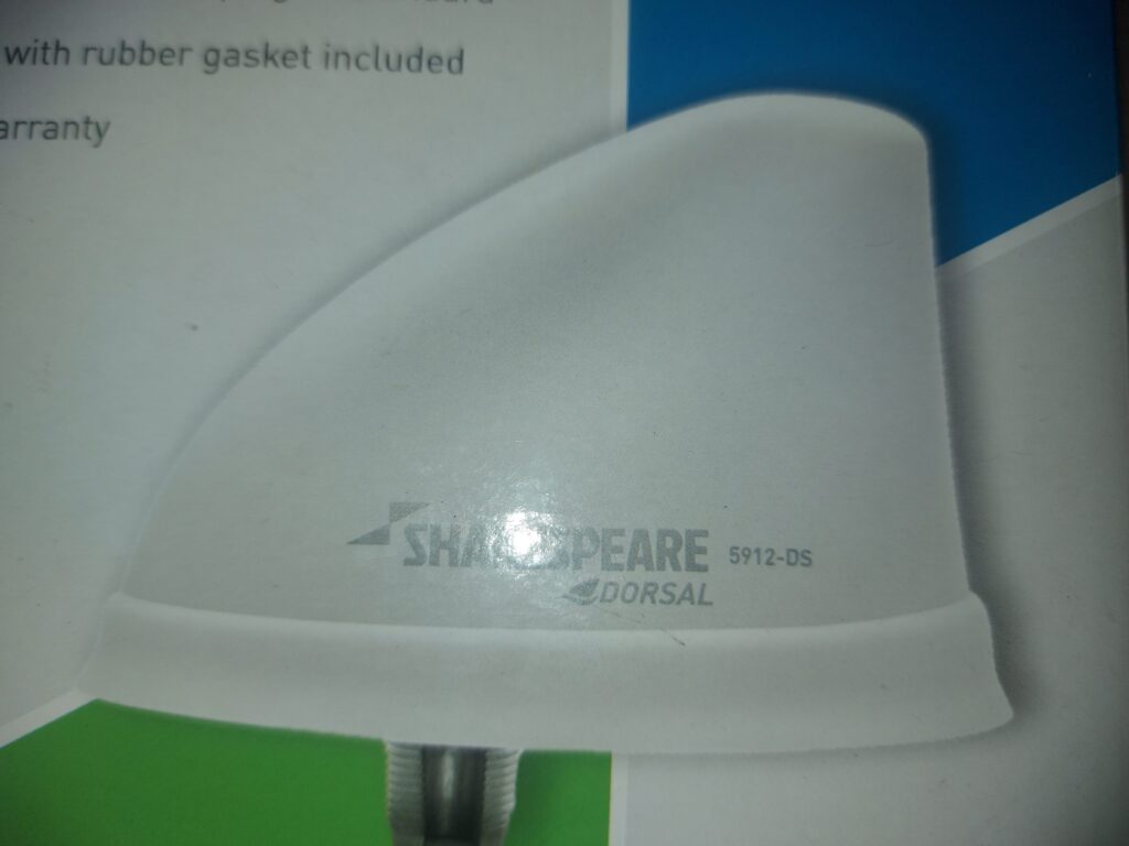 Shakespeare Galaxy VHF Dorsal Fin Antenna - High-Performance Marine Aerial